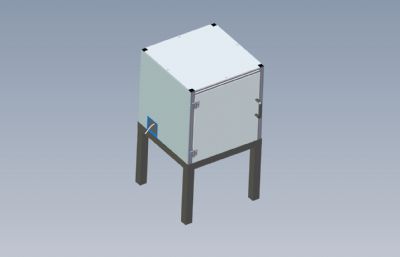 箱式3D打印機STP模型