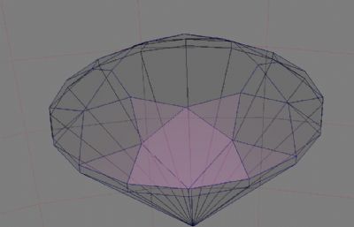 钻石,紫钻maya模型