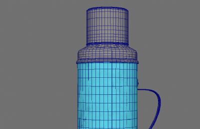 暖水瓶,暖水壶maya模型