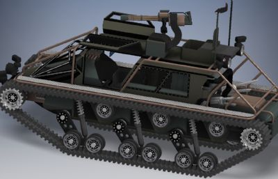 履带坦克,步战车STP模型