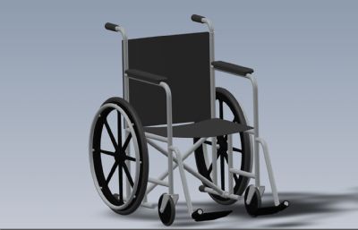 简单轮椅solidworks图纸模型