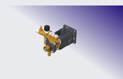 高压往复式柱塞泵STP格式模型