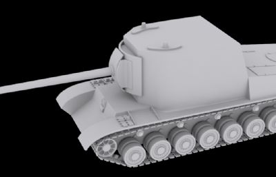 苏系SU-100Y歼击车3D模型