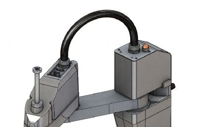 爱普生液压机械装置Solidworks设计模型