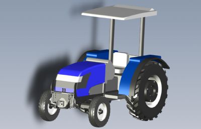 拖拉机模型,IGS格式