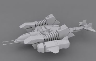 飞机,宇宙飞船3D模型