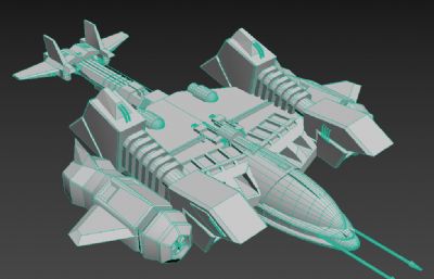 飞机,宇宙飞船3D模型