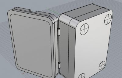 肥皂盒3DM格式模型-犀牛RHINO建模