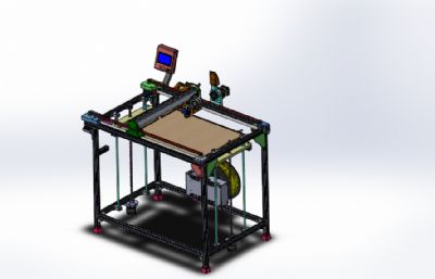 微型3D打印机STEP格式模型