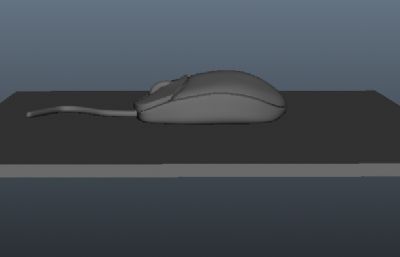 鼠标maya模型