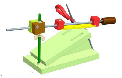 磨刀器step格式图纸模型
