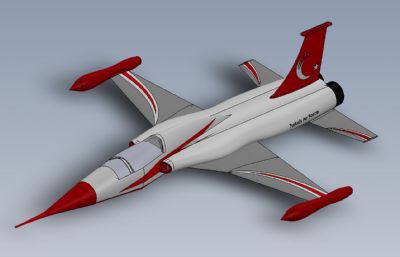 土耳其战机Solidworks设计模型