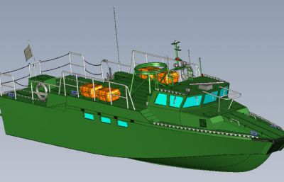 海上作战艇,战舰模型