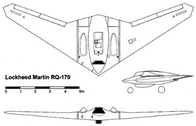 RQ-170哨兵侦察机,隐身无人机Solidworks设计图纸模型