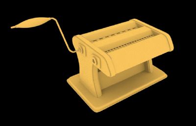 黄金压面机3D模型