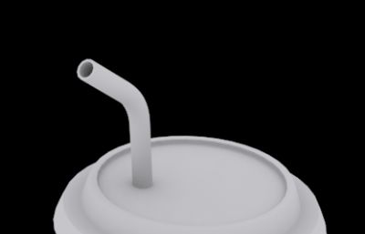 奶昔杯,冷饮杯,奶茶杯3D模型