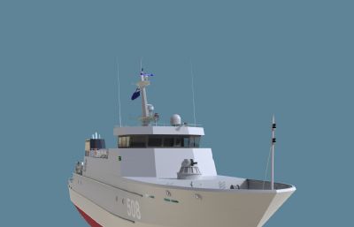 扫雷舰STP格式模型
