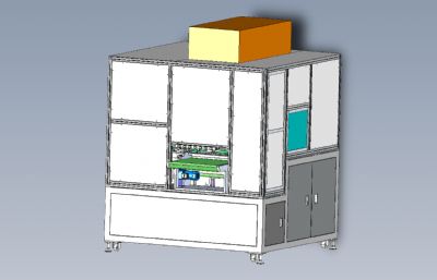 自动装卸机STEP格式图纸模型