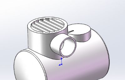 气泵solidworks图纸模型