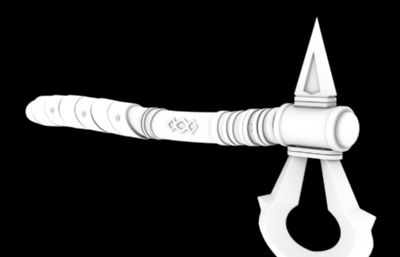 次世代战斧,小手斧模型,OBJ格式