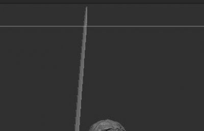 西方武士,阿拉贡锁子甲+长剑zbrush模型,OBJ格式