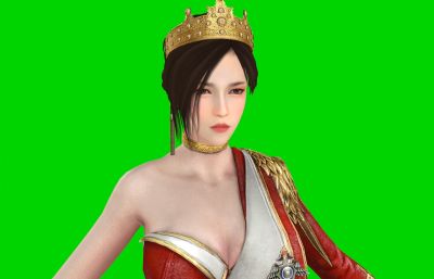 逆战-子怡,环球小姐冠军,大长腿,高跟鞋,性感女性游戏角色3D模型