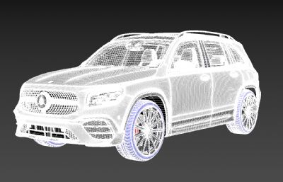 奔驰GLB AMG SUV汽车3D模型