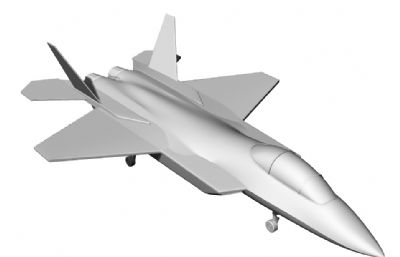 土耳其空军tf-x战斗机3D模型,OBJ,STL两种格式