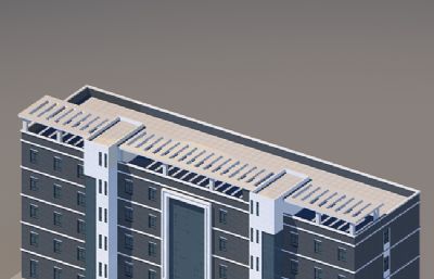 现代办公楼设计3D模型