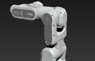 ABB协作机器-CRB 1100,工业机器人模型,工业机械臂3D模型