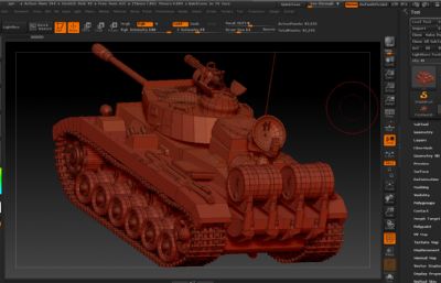 次世代混合型小号手坦克,装甲车,火炮3D模型,MAYA模型,MAX,MB,OBJ,ZPR,SKP多种格式