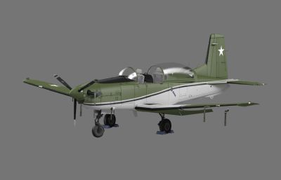 二战战斗机3D模型,max+fbx格式