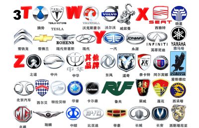 汽车标志LOGO配件大全3D模型三,MAX,MB,FBX,SKP等多种格式