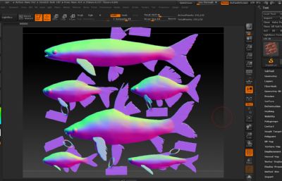赤眼鳟,鳑鲏鱼,似刺鳊鱼3D模型,MAX,MB,FBX,ZPR多种格式