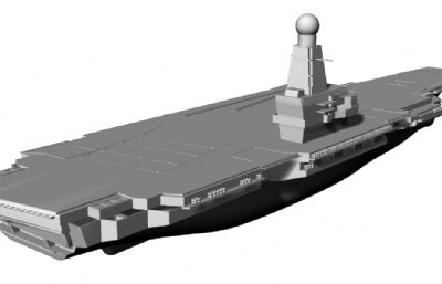 俄罗斯海牛级航母3D模型,STL格式