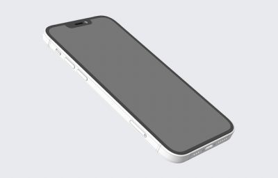 Apple苹果iPhone13 手机【概念产品】STP格式三维3D模型素模