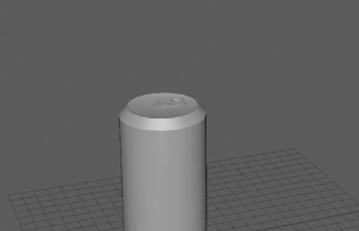易拉罐简单模型maya模型