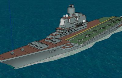 戈尔什科夫号载机巡洋舰su模型