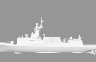仁川级护卫舰3D模型,STL格式