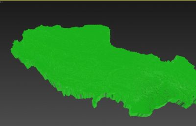 西藏自治区三维地图,西藏地势地形地图3D模型(网盘下载)