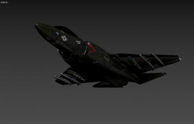 F35战斗机,F-35战斗机3D模型,MAX,FBX,OBJ等格式
