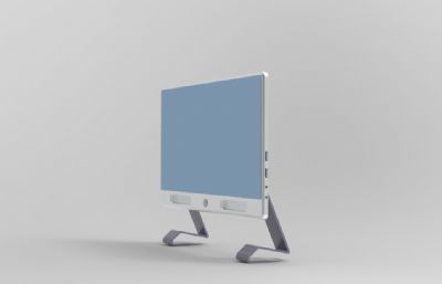 品牌一体机电脑3D模型