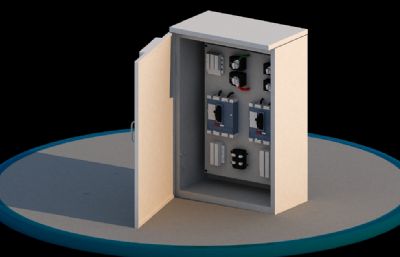 配电箱,大电箱3D模型