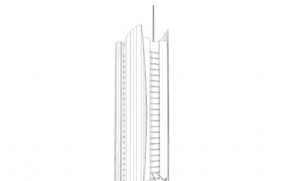 高楼,商业楼模型,MAX,C4D格式
