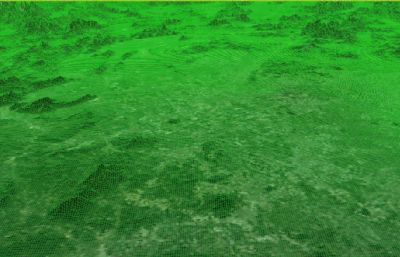 广东省三维地图,广东省山脉地形地势3D模型