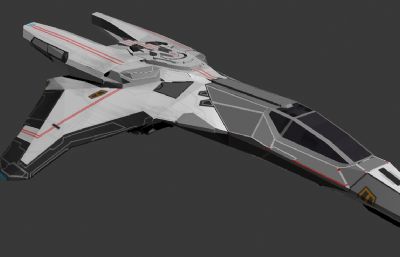 科幻飞机,飞船3D模型