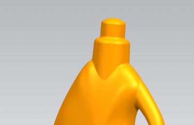 洗衣液瓶子stp格式模型