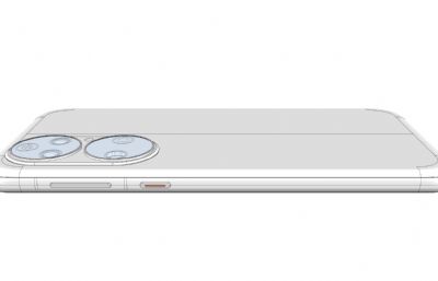HUAWEI P50手机 3D模型(ksp+stp素模源文件),keyshot10渲染