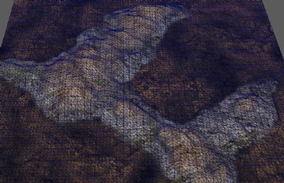 石头山,小山头maya模型,OBJ格式