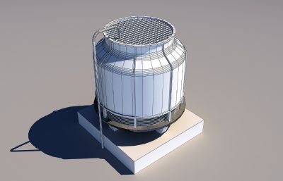 水冷器max模型